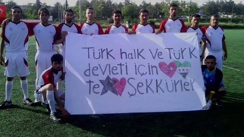 Adıyaman'da Dostluk Maçı Yapıldı