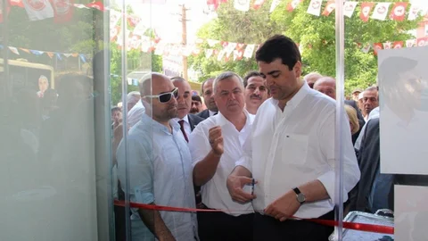 Çanakkale'de DP Seçim Bürosu Açıldı