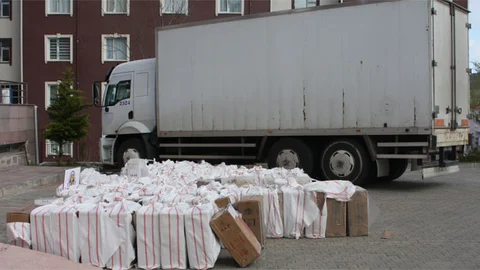 Yozgat'ta Kaçak Sigara Operasyonu