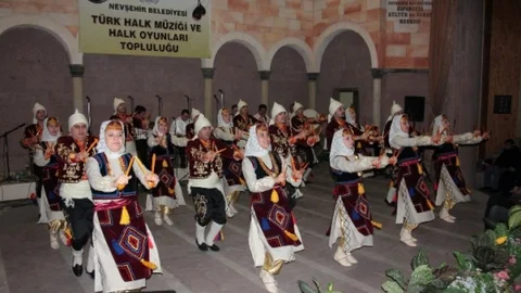 Nevşehir'de Halk Oyunları Eğitimi Başladı