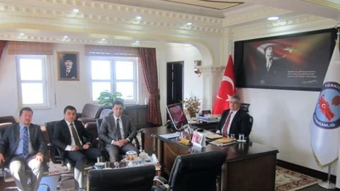 Akçakoca Kaymakamlığı'na Ziyaret Gerçekleşti