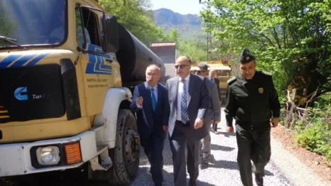 Bartın'da Yol Çalışmaları Denetlendi