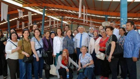 Adana'da Kadınlara Destek Ziyareti