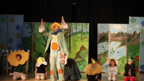 Yenimahalle'de Masalsı Tiyatro Gösterimi