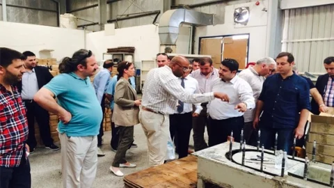 Bursa'da Ticaret Heyeti Dubai'de Fuar Ziyareti Yaptı