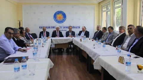 Konya Gıda ve Tarım Üniversitesi Karaman'da Toplantı Düzenledi