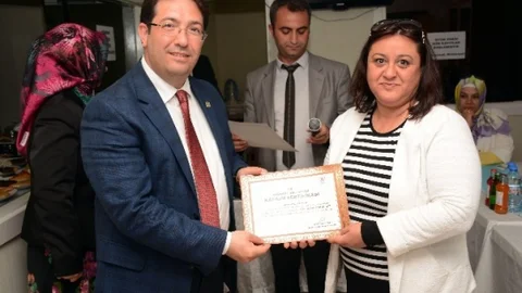 Aksaray'da Kadınlara Sertifika Töreni