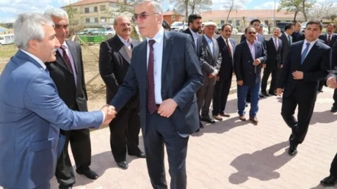 Aksaray'da Vali ve Kaymakamlar Toplandı