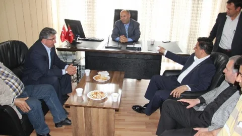 CHP Adayları Iğdır'da Sendika Ziyareti Yaptı