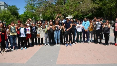 Çankırı'da Öğrenciler Sigara Kırdı