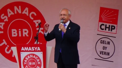 Kılıçdaroğlu Amasya'da Konuştu