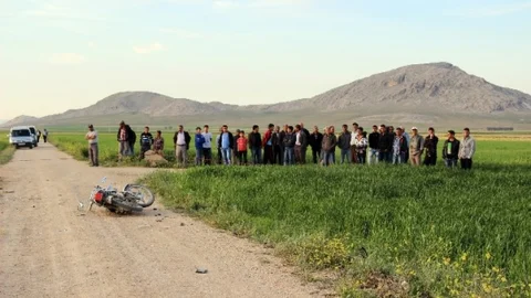 Karaman'da Minibüs Motosiklet Kazası