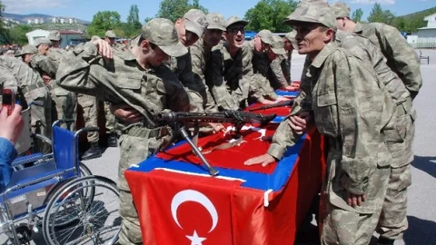 Tokat'ta Engelli Gençler Asker Oldu