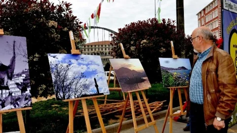Giresun'da Engelli Fotoğraf Sergisi Açıldı