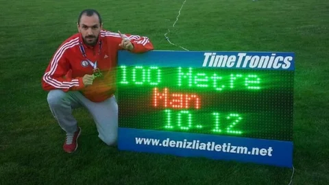 Isparta'da Atletizm Rekoru