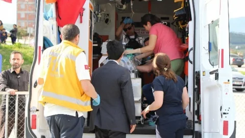 Bolu'da Bebek Yangını Vakası