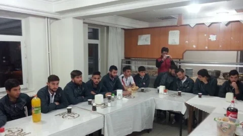 Sarıkamış'ta Esnafspor ile Yemek Buluşması