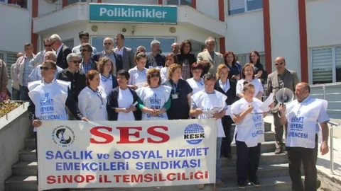 Sinop'ta Hemşireler Günü Açıklaması