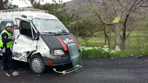 Niğde'de Yağış Sonrası Kaza