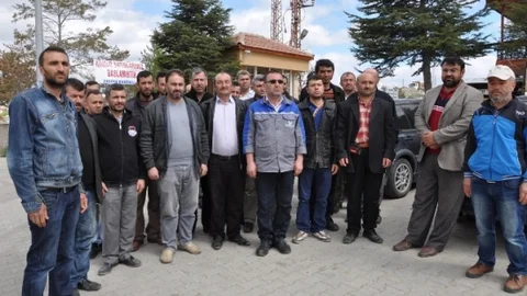Yozgat'ta Maden İşçileri İş Bıraktı