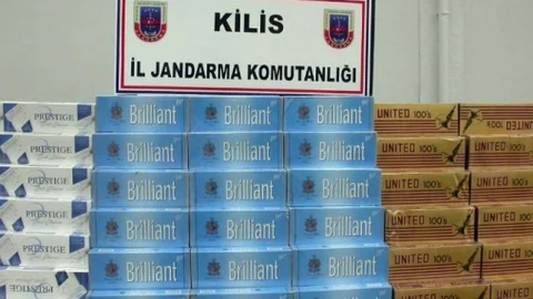 Kilis'te Kaçak Sigara Operasyonu