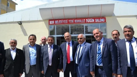 Bor'da Muhtarlar Derneği Kongresi Yapıldı