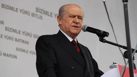 MHP Lideri Bahçeli Çorum'da Konuştu