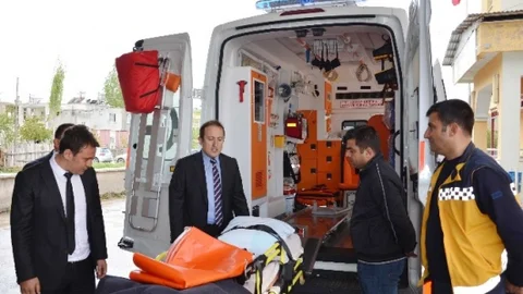 Göksun'a Yeni Ambulans Tahsisi