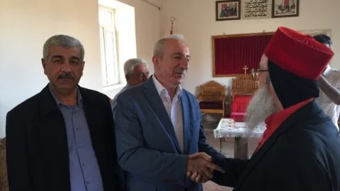 Orhan Miroğlu'ndan Süryani Ziyareti