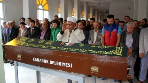 Karabük'te Trafo Patlaması Sonrası Cenaze Töreni