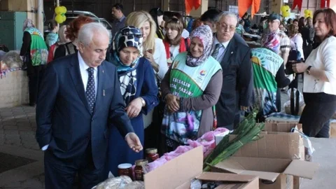 Edirne'de Organik Pazar Açıldı