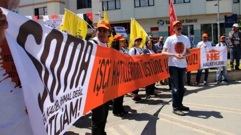 İstanbul'dan Soma'ya Yürüyüş Başladı