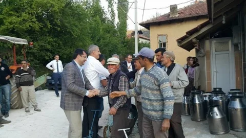 Mehmet Parsak Başmakçı'da Ziyaret Gerçekleştirdi