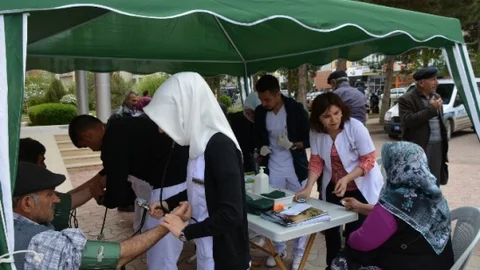 Suşehri'nde Sağlık Taraması Yapıldı