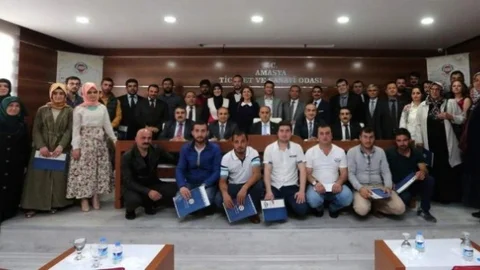 Amasya'da Girişimcilik Eğitimi Tamamlandı