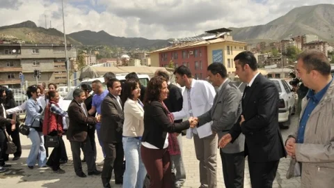 HDP Hakkari'de Hastane Ziyareti Gerçekleştirdi