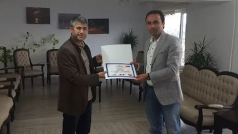 Tatvan'da Sertifika Dağıtımı Yapıldı