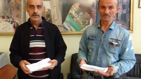 Siirt'te Seçmen Kağıtları Dağıtımı