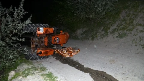 Osmancık'ta Traktör Kazası