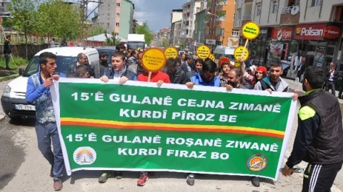 Muş'ta Kürt Dil Bayramı Kutlandı