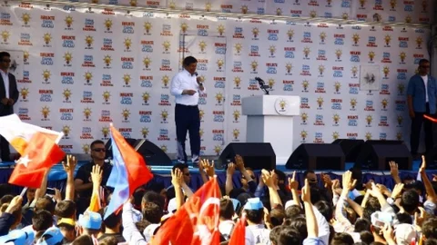 Başbakan Davutoğlu Afyon'da Konuştu