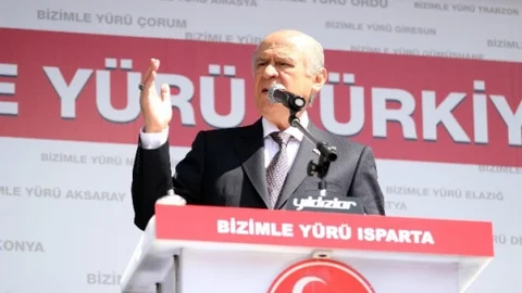 MHP Lideri Bahçeli Isparta'da Konuştu