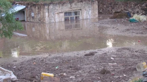 Iğdır Tuzluca'da Su Baskınları Oldu