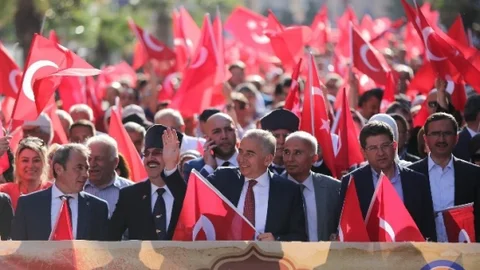 Denizli'de 15 Mayıs Coşkusu