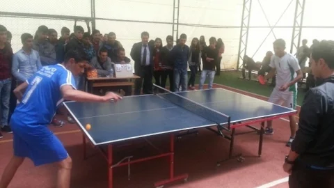 Varto'da Masa Tenisi Heyecanı