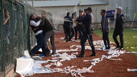 Osmaneli Amatör Futbol Müsabakasında Olaylar