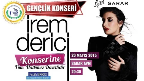 İrem Derici Bozüyük'te Konser Verecek