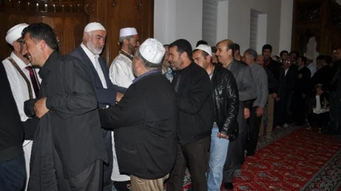 Muş'ta Miraç Kandili Coşkusu