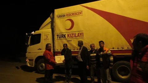 Iğdır Tuzluca'da Sel Felaketi Yardımı