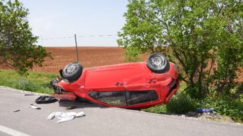 Karaman'da Trafik Kazası Meydana Geldi